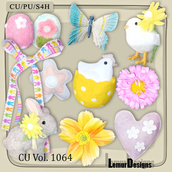 CU Vol. 1064 Easter by Lemur Designs - Click Image to Close